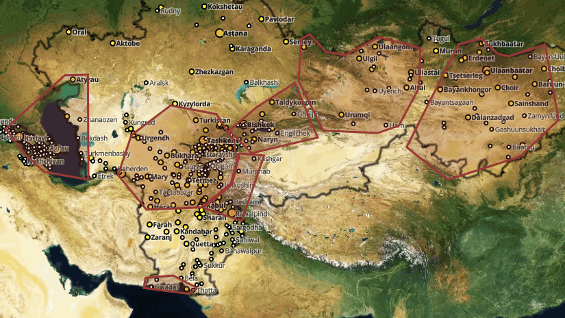 Silk Road Regions